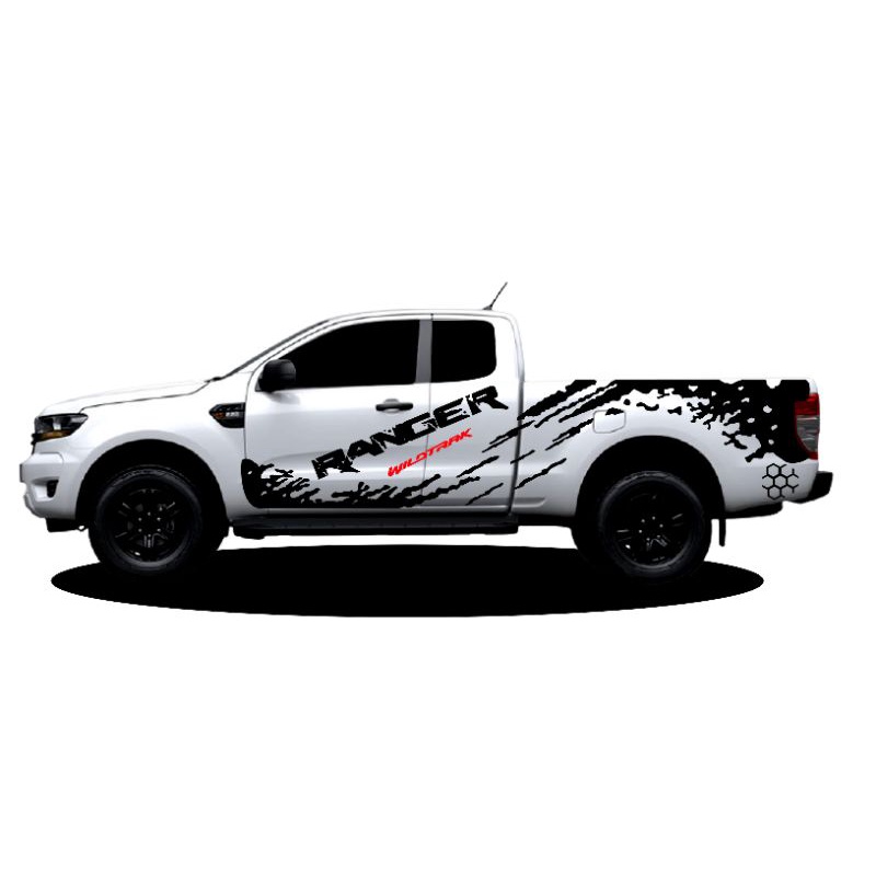 sticker-ford-ranger-สติ๊กเกอร์ลายสาดโคลน-ford-สติ๊กเกอร์รถกระบะ-ford-ranger