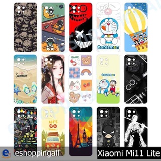 เคส xiaomi mi11 lite ชุด 3 เคสมือถือกรอบแข็งลายการ์ตูนพร้อมส่ง กรอบมือถือส่งของในไทย