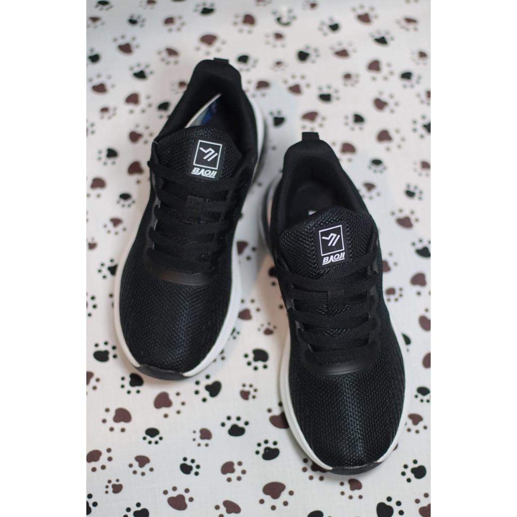 baoji-รุ่น-bjw-724-black-รองเท้าผ้าใบ-ผู้หญิง-สีดำ-แฟชั่น-ของใหม่มือ1-ของแท้100-จาก-shop-baoji-thailand-มีของ-พร้อมส่ง