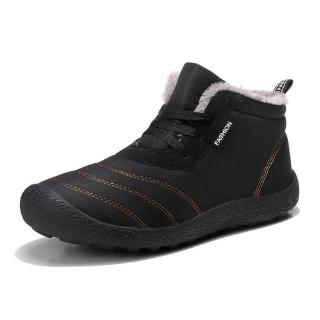 ภาพขนาดย่อของภาพหน้าปกสินค้ารองเท้าผู้ชาย รองเท้าหิมะ ผ้ากำมะหยี่ ให้ความอบอุ่น ขนาด 39-48 จากร้าน black_shoes001 บน Shopee