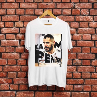 Karim Benzema เสื้อยืดคอกลม Unisex ราคาถูก Young Crew Neck Soft Style O3CD5395