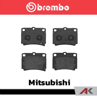 ผ้าเบรกหลัง Brembo โลว์-เมทัลลิก สำหรับ Mitsubishi Pajero Sport 4x2 4x4 2015- รหัสสินค้า P54 026B ผ้าเบรคเบรมโบ้