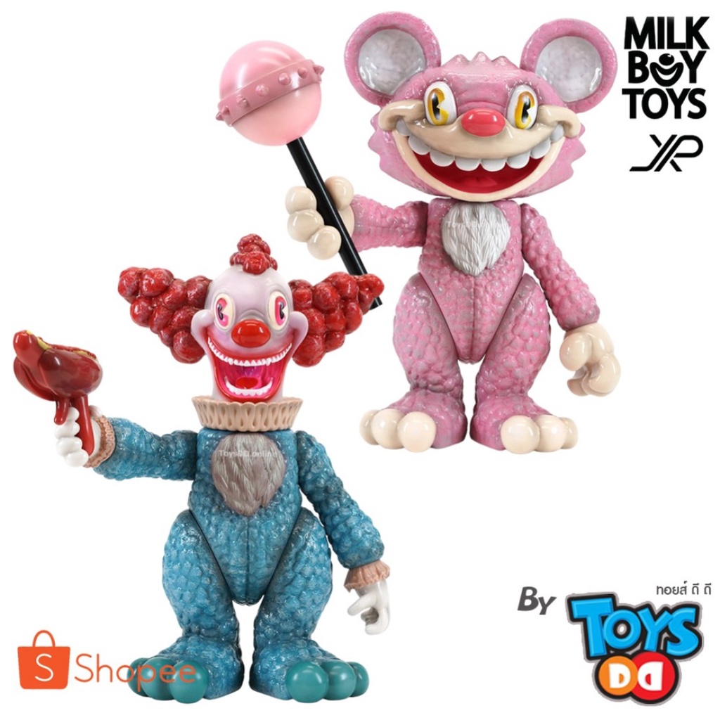 IT BEAR THE ANIMATED BY JPX X MILKBOYTOYS BLUE & PINK