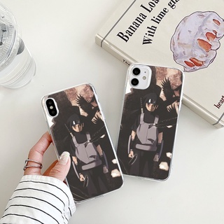 Uchiha Sasuke เคสไอโฟน 12 promax 7พลัส Anime iPhone 7 8 plus 14 pro max se 2020 Xr Xs case 11 12 13 pro X max เคส นิ่ม