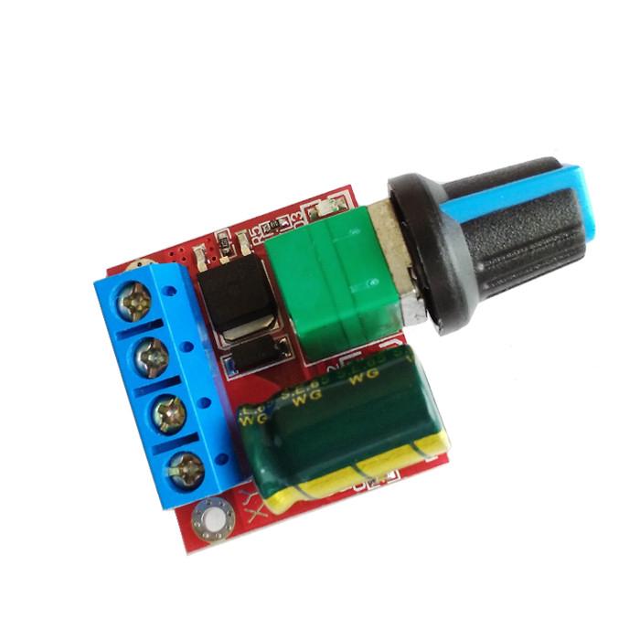 Mini 5A 90W PWM DC Motor Speed Controller Module DC-DC 5V-35V Adjustable Regulator Control Governor Switch LED Dimm