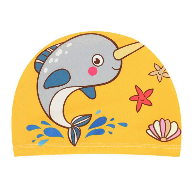 ภาพสินค้าหมวกว่ายน้ำเด็ก หมวกว่ายน้ำเด็กลายการ์ตูน หมวกว่ายน้ำเด็ก หมวกว่ายน้ำ จากร้าน lovebabylovefamily บน Shopee ภาพที่ 4
