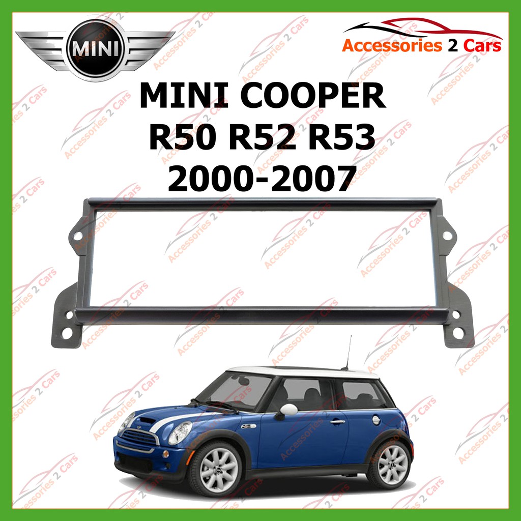 หน้ากากเครื่องเล่น MINI COOPER R50 R52 R53 (1 DIN) ปี2002-2007 รหัส NV ...