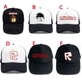หมวกเบสบอล พิมพ์ลายการ์ตูน Roblox สามารถปรับได้ แฟชั่นฤดูร้อน สําหรับเด็ก มี 6 แบบ