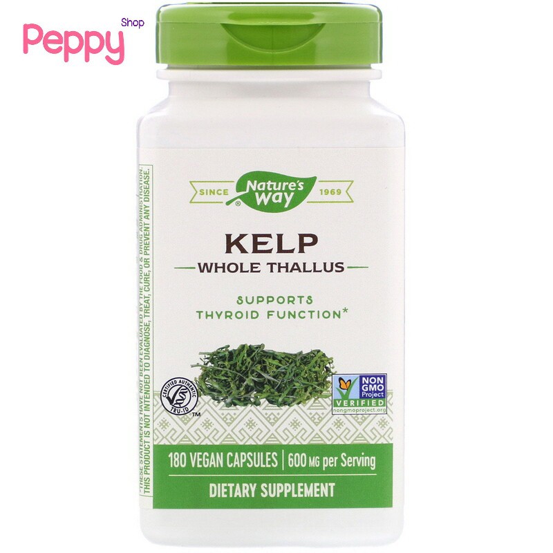 Kelp In Capsule 100cpr - Integratore Alimentare Modo Della Natura - Alga Marina Biologica