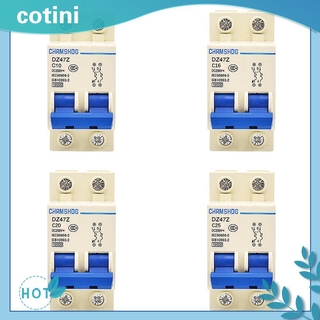 Cotini Dz 47z - 63 / 2p Photovoltaic Dc อุปกรณ์สวิตช์เบรกเกอร์