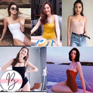 💖𝗕𝗮𝗯𝘆𝗯𝗼𝗼💖Body Suit สายเดี่ยวไม่เว้า แซ่บอลังการงานสร้าง ผ้าใส่สบาย ยืดได้เยอะมาก งานสวย งานดี 🦋