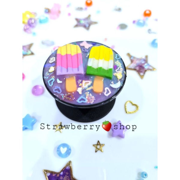 griptok-กริ๊บต๊อก-ที่ตั้งมือถือ-ที่จับโทรศัพท์-ที่ติดหลังมือถือ-แฮนด์เมค-เรซิ่น