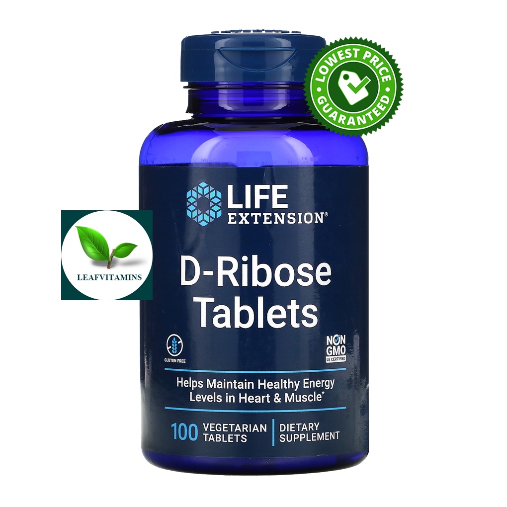 Life Extension D-Ribose Tablets /100 Vegetarian Tablets | Shopee Thailand