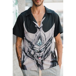 ✅พร้อมส่ง ของแท้ล้าน%✅ Hold’em “Obelisk” Silk shirt (เสื้อเชิ้ต)