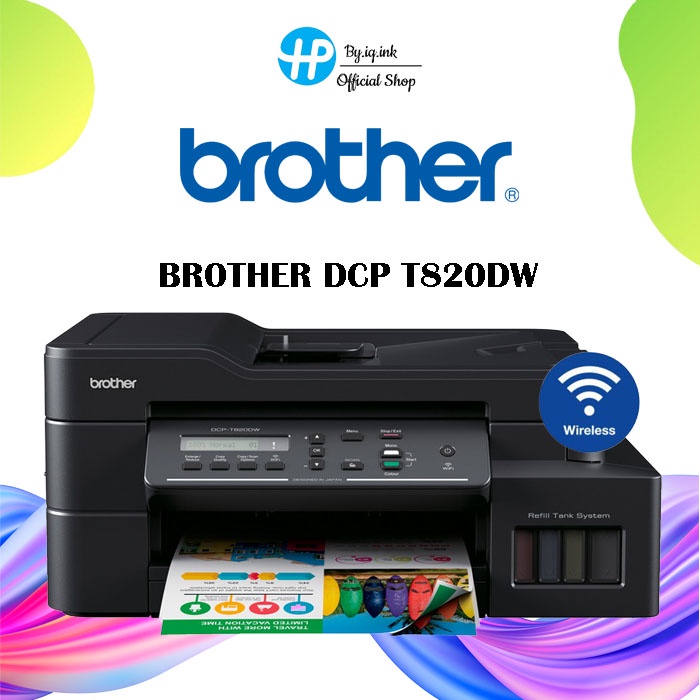 ภาพหน้าปกสินค้าBrother Inkjet Printer Multifunction DCP-T820DW T (New) ประกัน 3ปี