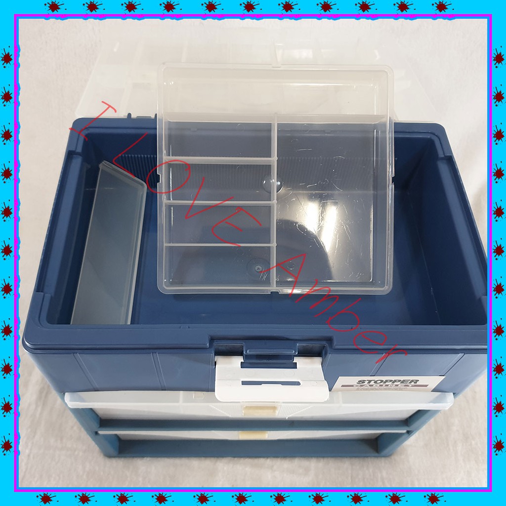 ชื่อ-drawer-stopper-cabinet-acrylic-ตู้ลิ้นชักสต๊อปเปอร์-3-ชั้นเปิดฝาด้านบน-สามารถใส่ของได้-กล่องลิ้นชักใส่ของอเนกประ