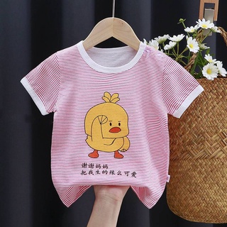 ชุดเซ็ท ลายการ์ตูน ชุดเซ็ทเป็ด เสื้อเป็ดเหลือง เสื้อผ้าแฟชั่นเด็ก เสื้อยืดเด็ก เสื้อยืดเด็กเล็ก ลายเป็ด เสื้อยืดเด็ก