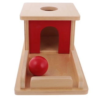 ✥[ChiwanjifcMY❤] Montessori Wood Ball Matching Box  Chiwanji Kids Toy