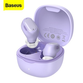 Baseus Wm01 Tws ชุดหูฟังสเตอริโอไร้สายบลูทูธ 5.0 ตัดเสียงรบกวนกันน้ํา