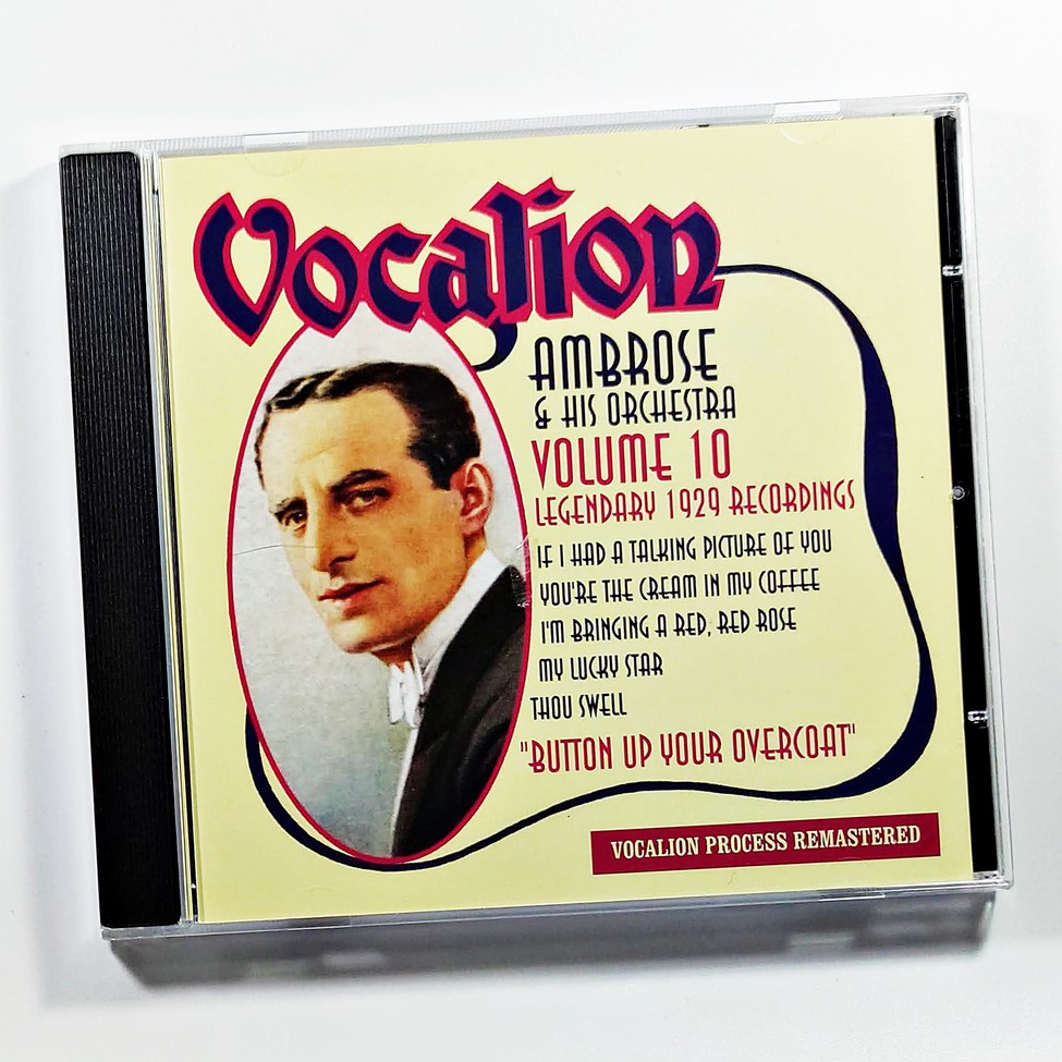 cd-เพลง-ambrose-amp-his-orchestra-volume-10-button-up-your-overcoat-vocalion-แผ่นใหม่