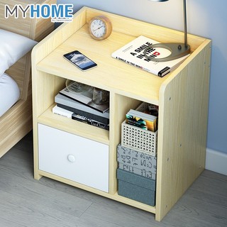 [MYHome] ตู้เก็บของข้างเตียง ลิ้นชักข้างเตียง เฟอร์นิเจอร์ห้องนอน รุ่น A32 BY[Cleanmate24]