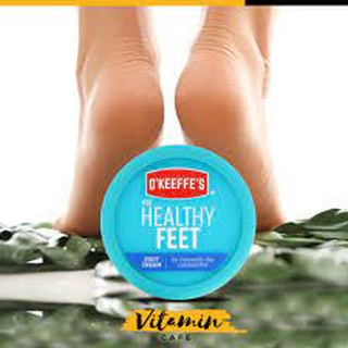 ทาส้นเท้าแตก OKeeffes, For Healthy Feet, Foot Cream, 2.7 oz (76 g) ครีมทาส้นเท้าแตก