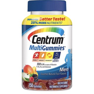 Centrum MultiGummies Gummy Multivitamin for Men, Multivitamin/Multimineral Supplement 🇺🇸