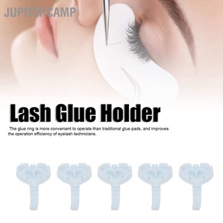 🔥🔥 100PCS Eyelash Extension Glue Rings Disposable Heart Shape False Eyewinker Blossoming Cups Tools