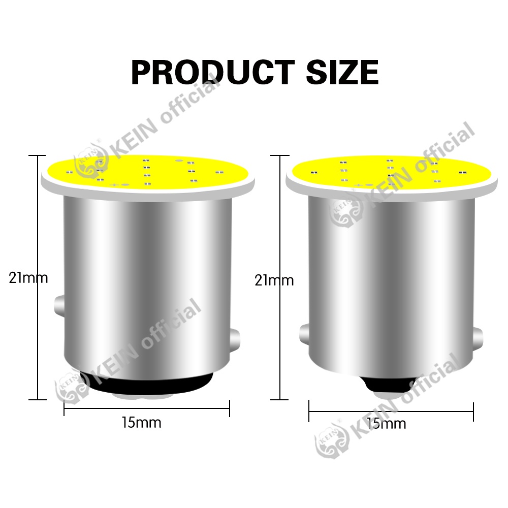 ภาพหน้าปกสินค้าKein หลอดไฟ ไฟเบรก ไฟท้าย ไฟเลี้ยว 12V 1156 Ba15S P21W 1157 Bay15D P21 5W สําหรับรถยนต์ รถจักรยานยนต์ สีขาว ฟ้า จากร้าน kein2014.th บน Shopee