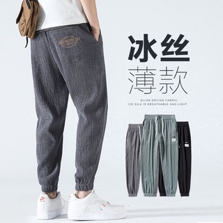 ภาพขนาดย่อของภาพหน้าปกสินค้าCOD M-5XL Korean casual summer loose plus size vintage pants men จากร้าน heiying0903.th บน Shopee ภาพที่ 1