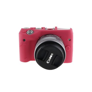 CILICONE CASE CANON M3 ROSE เคสกล้อง (0899)