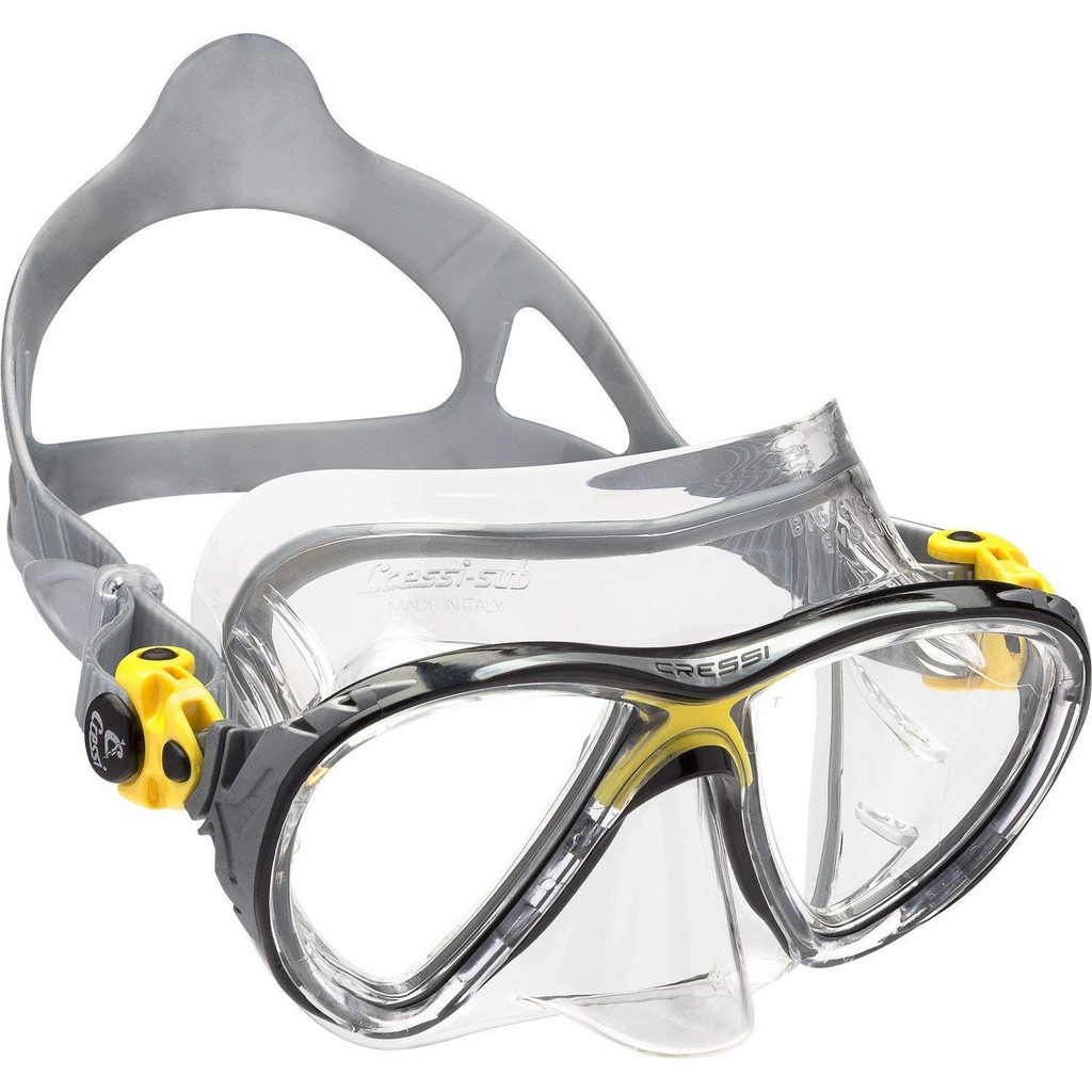 cressi-professional-big-eyes-evolution-mask-crystal-frame-หน้ากากดำน้า-สำหรับผู้ใหญ่-คริสตัลซิลิโคน