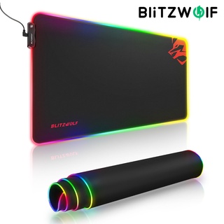 Blitzwolf® Bw-mp1 แผ่นรองเมาส์เล่นเกม RGB ขนาดใหญ่ สําหรับบ้าน สํานักงาน