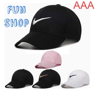 Topi NIKE หมวกแก๊ป ปรับขนาดได้ คุณภาพสูง สําหรับทุกเพศ