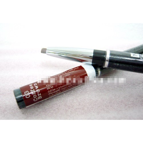 zoda-auto-eyebrow-amp-eyeliner-pencil-coffee-brown-สีน้ำตาลแดง-ดินสอเขียนคิ้ว-amp-ขอบตาแบบหมุน-ปลายปากเป็ด