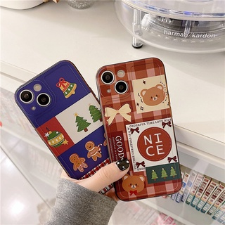 เคสป้องกันโทรศัพท์มือถือ ลายคริสต์มาส สําหรับ Apple Iphone 12promax 11 13 678plus xs xr