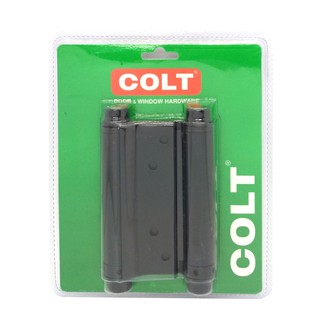 COLT บานพับสวิงคาวบอย สีดำ ขนาดกว้าง 3นิ้ว สูง 4.5นิ้ว แข็งแรงทนทาน บรรจุ 2ชิ้น