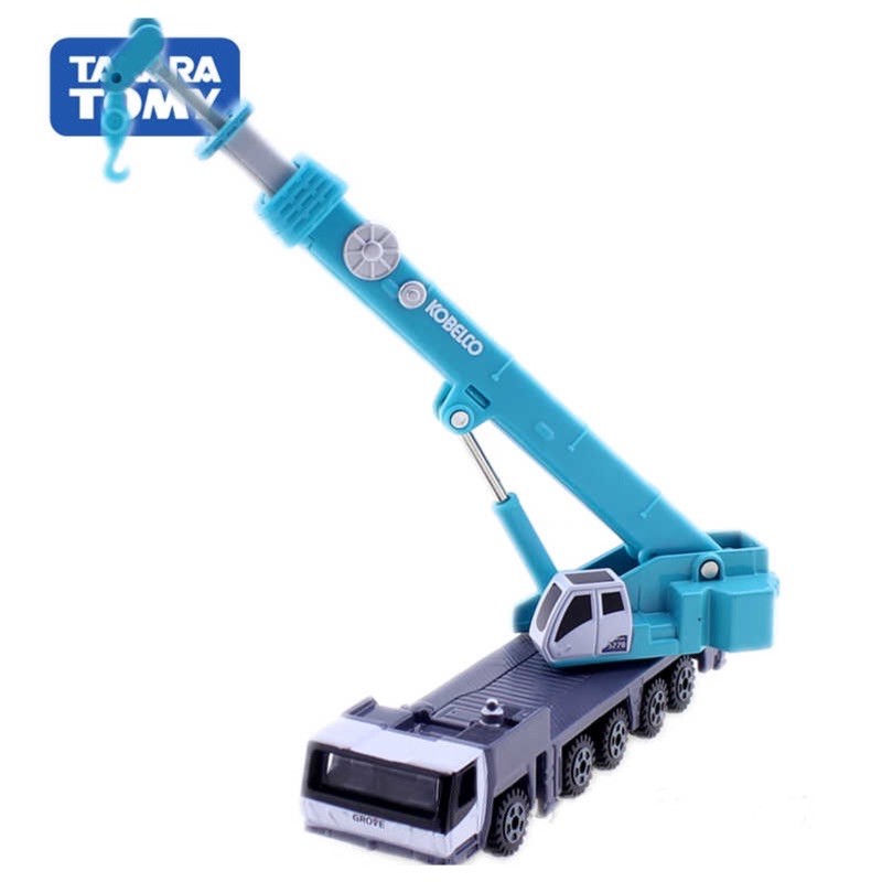 แท้-100-จากญี่ปุ่น-โมเดล-รถเครน-takara-tomy-tomica-no-133-kobelco-all-terrain-crane-kmg5220