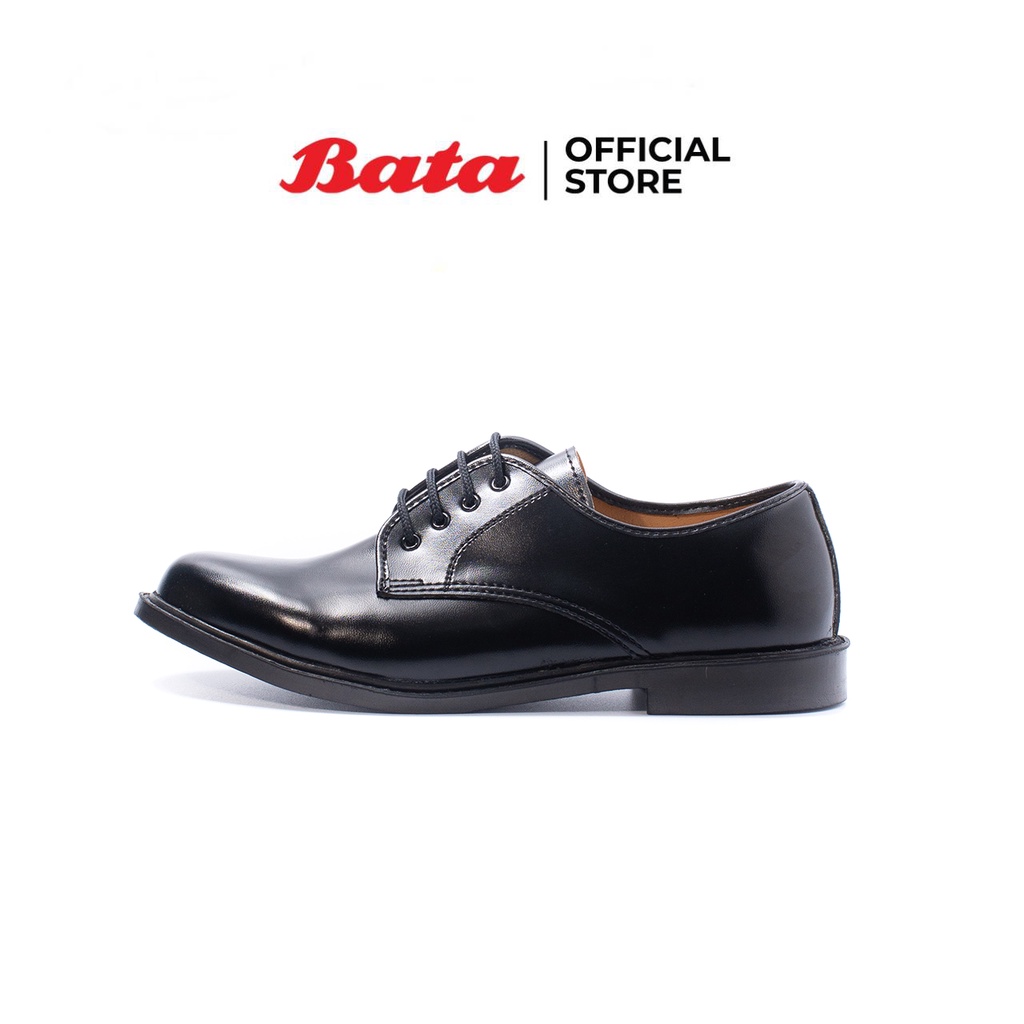 ภาพสินค้า* * Bata บาจา รองเท้าทางการ รองเท้าสุภาพ รองเท้านักศึกษา รองเท้าหนังPVC สำหรับผู้ชาย รุ่น Campus สีดำ 8216780 จากร้าน bata_officialstore บน Shopee ภาพที่ 3