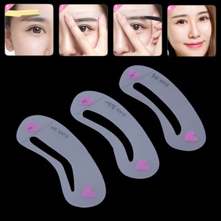 💕BL💕แม่พิมพ์เขียนคิ้ว Eyebrow stencils อุปกรร์ตกแต่งคิ้ว