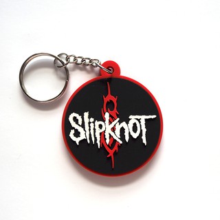 พวงกุญแจยาง Slipknot สลิปนอท Rock ร๊อค