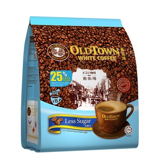 OLDTOWN WHITE COFFEE LESS SUGAR 525G 3 in1 15ซอง