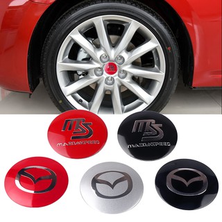 ms 4 ชิ้นมาสด้า 3 มาสด้า 6 MX-5 CX-5 CX-7 CX-3 CX-9 รถศูนย์ล้อ Hub Caps