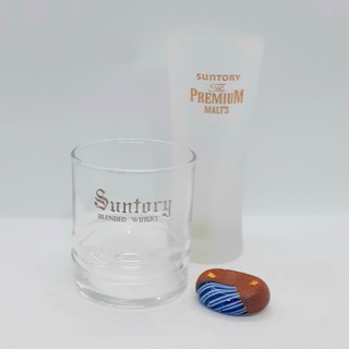 แก้ว suntory จาก Japan  แก้วเบียร์ เหล้า