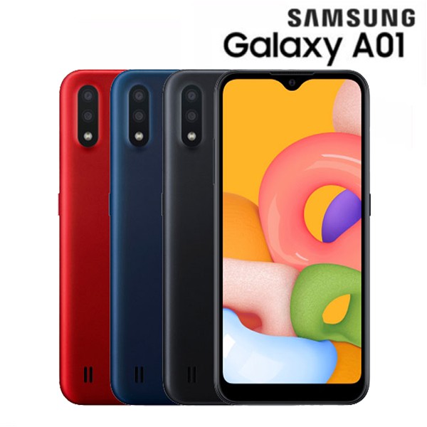 ราคาและรีวิวSamsung Galaxy A01 5.7" แรม 2GB  16GB สินค้ารับประกันศูนย์ซัมซุง