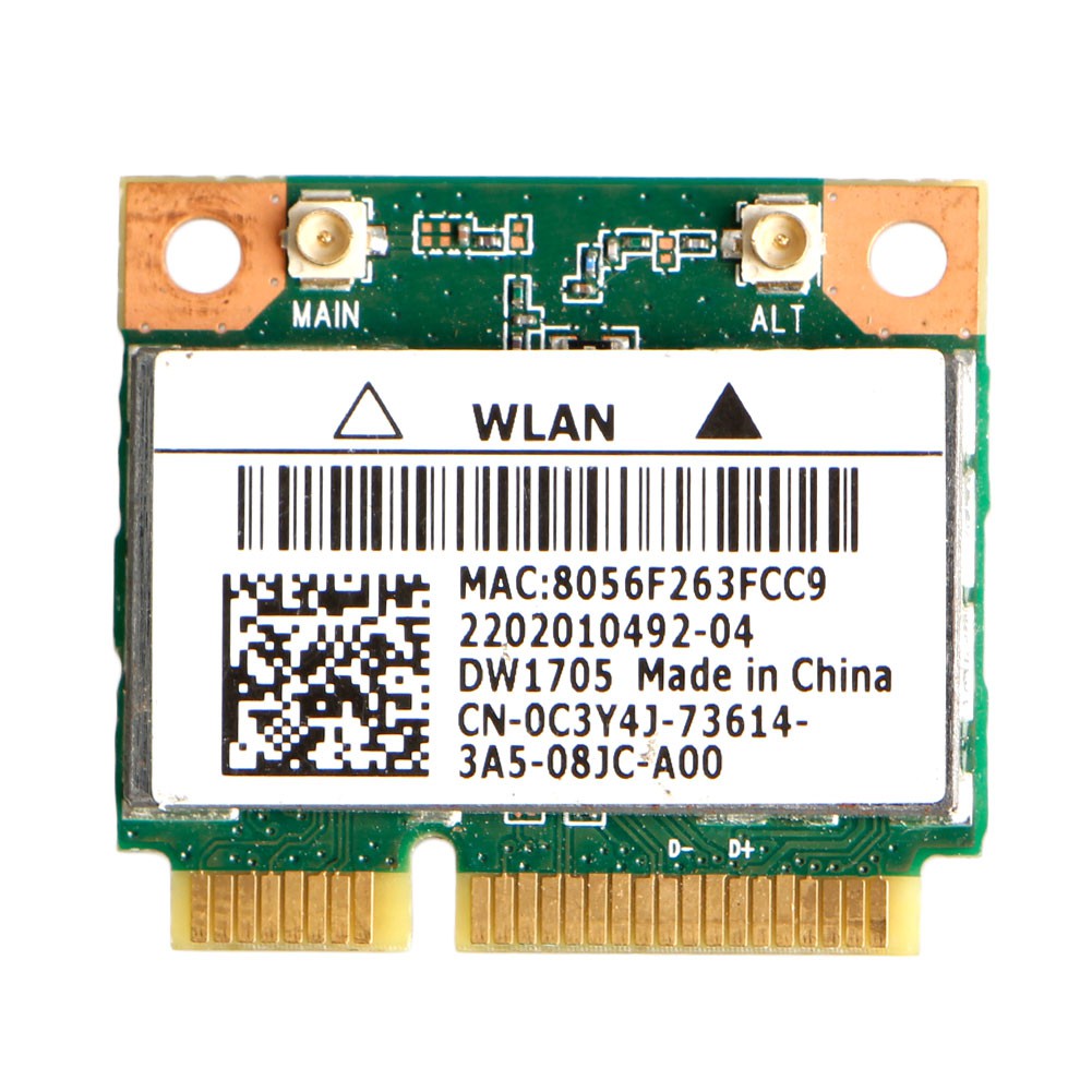 intel-qualcomm-atheros-qcwb335-wifi-mini-wireless-card-cn-0c3y4j-for-dell