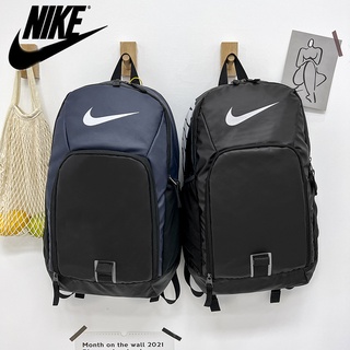 Nike Backpack กระเป๋าเป้สะพายหลังความจุขนาดใหญ่กระเป๋าเดินทางคุณภาพสูง