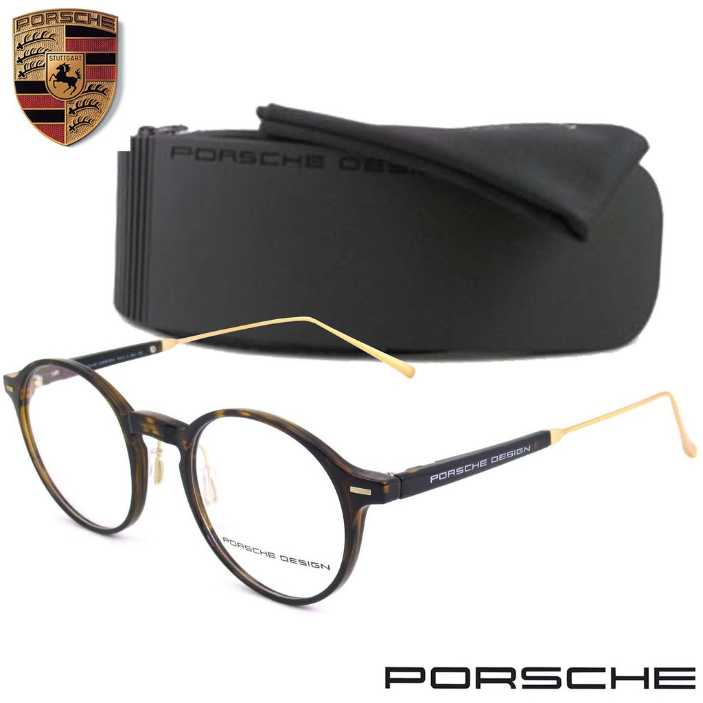 porsche-design-แว่นตา-รุ่น-9308-c-18-สีน้ำตาลลายกละ-กรอบแว่นตา-สำหรับตัดเลนส์-วัสดุ-tr-90-เบามาก-ยืดหยุ่นได้สูง-ขาข้อต่อ