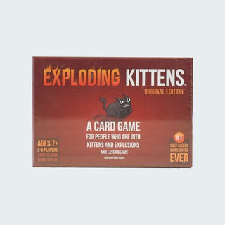 สินค้า Exploding / Imploding / Streaking kittens Board game - บอร์ดเกมแมวระเบิด