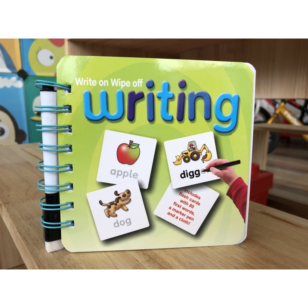 หนังสือ สมุดคำศัพท์ หัดเขียน Wipe Clean Writing | Shopee Thailand